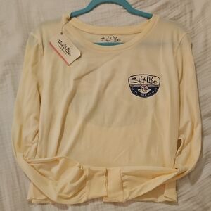 Salty Crew Cream Long Sleeve Tee Classic Comfort